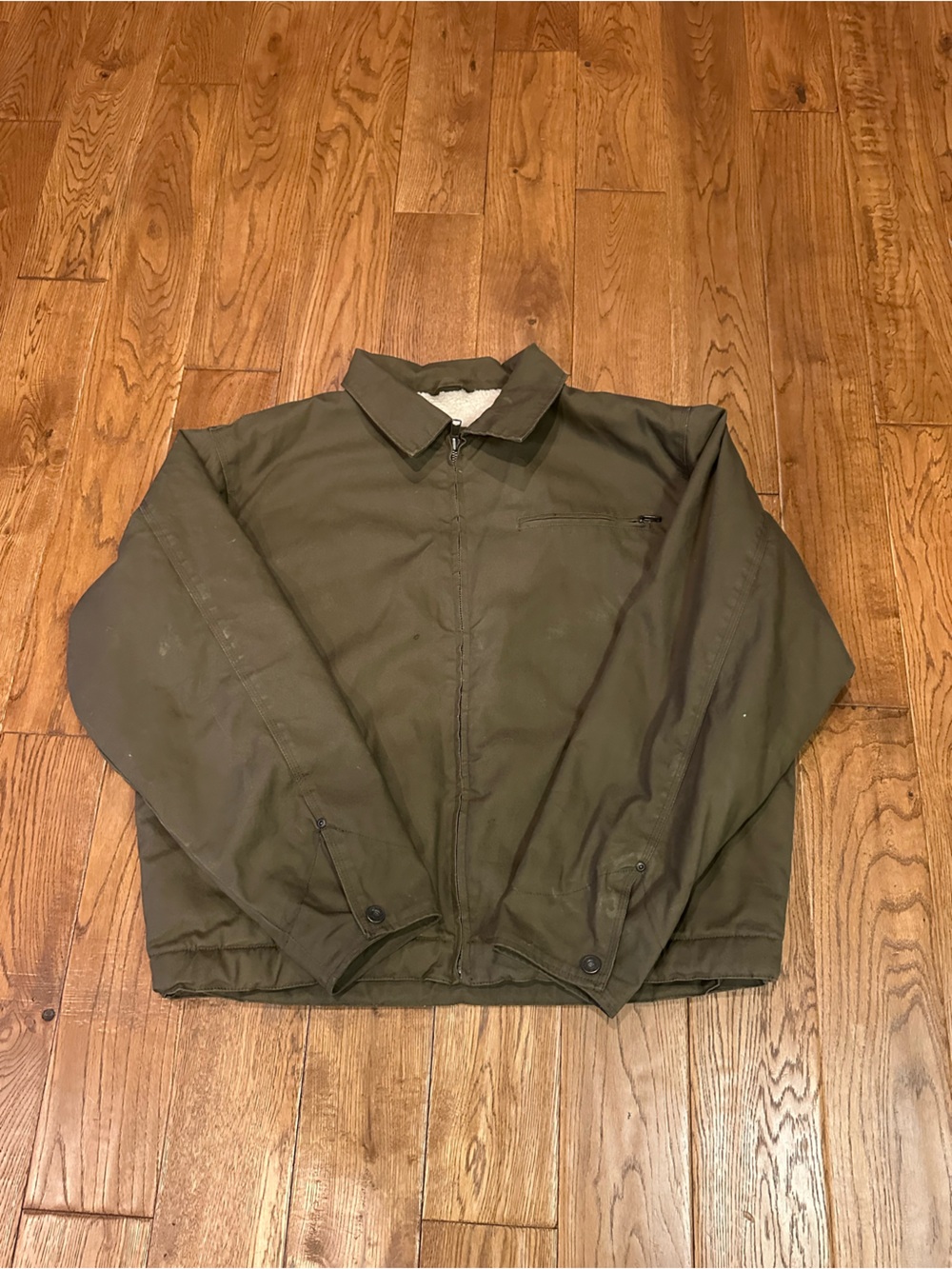Olive Green Utility Jacket